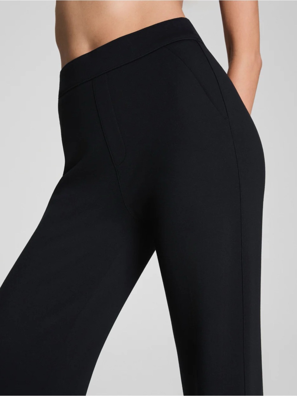 SPANX The Perfect Pant Wide Leg Classic Black - Picture 6 of 15